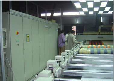 Maganetic Rotary Screen Printing Machine HMI Interter Controlled Individual Driving